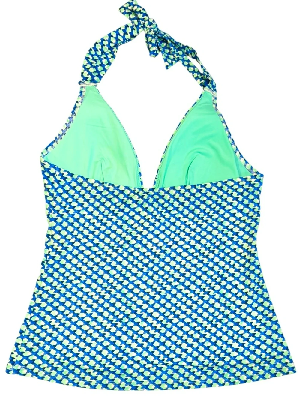 Tommy Bahama Palm Modern Mosaic Pool Ring Tankini Top